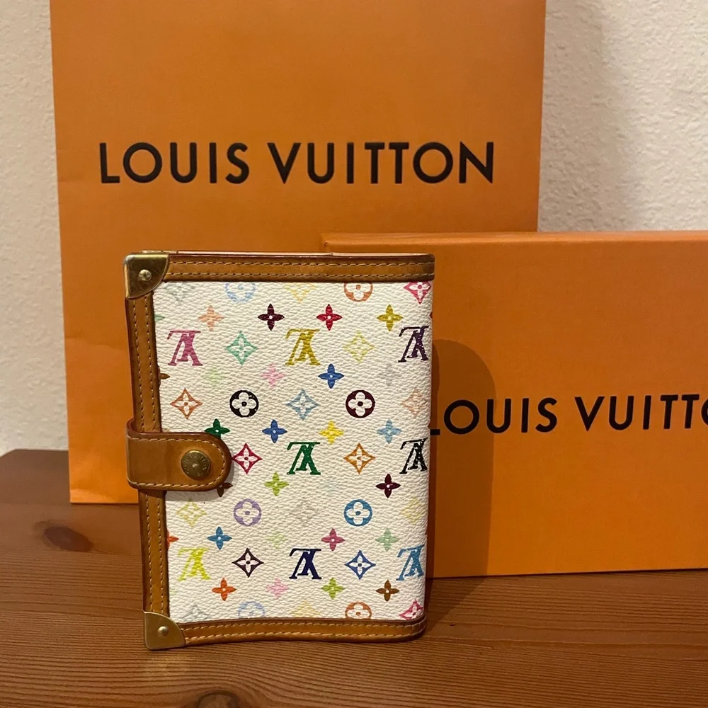 Louis Vuitton Multicolor Monogram Agenda Wallet
